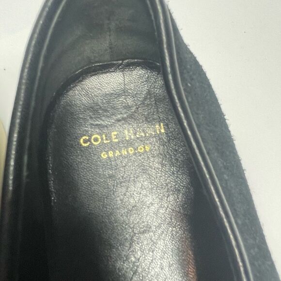 Cole Hann Black and white Zebra print slip on loafers size 8 - Picture 3 of 5